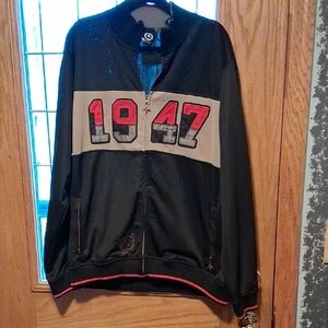 1947 Black and Gray Men's Performance Jacket